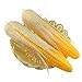 Gresorth 2pcs Artificial Lifelike Simulation Yellow Corn Fake Vegetable for Home House Christmas Decoration