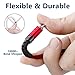 JSAUX USB Type C Cable 3A Fast Charging, [2-Pack 6.6Ft] USB-C Charge Nylon Braided Cord for Samsung Galaxy S20 S10 S9 S8,USB C Charger and More-Rose Gold
