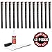 Winn Dri-Tac Standard Golf Grips - 13 Count Set, Dark Gray