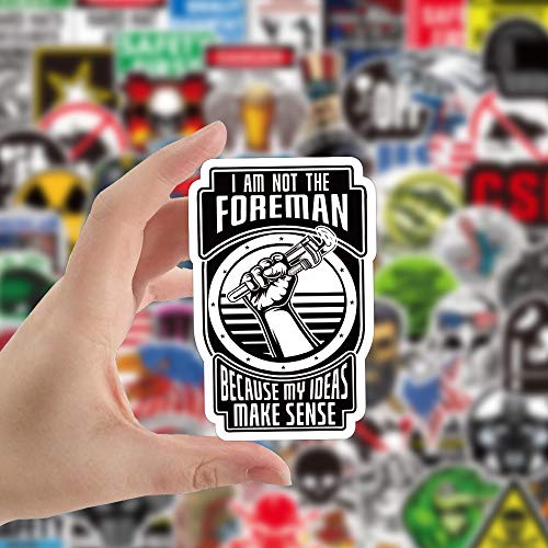 Hard Hat Stickers for Tool Chest Lunch Box,Stickers for Hard Hat