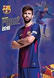 Gerard Pique Calendar - Calendar 2017 - 2018 Calendars - Soccer Calendar - FC Barcelona - 12 Month C by