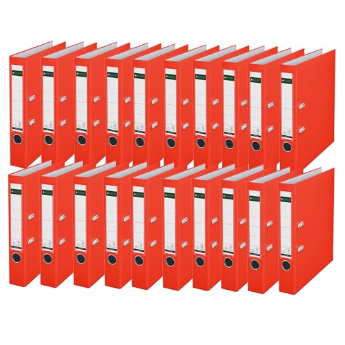 Leitz Classeur à levier 180° en plastique 50 mm Rouge A4