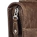 Christian Art Gifts Men's Classic Bible Cover Trust in The Lord Proverbs 3:5, Brown Faux Leather, Large