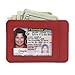 RFID Wallet Front Pocket Mini - Protective Minimal Wallets for Men and Women (Red)