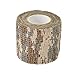EAmber Camo Wrap Tapes Camouflage Form Wrap 1.96'' x 177'' Military Army Hunting Self-Adhesive Protective Bandage for Flashlights,Bicycle