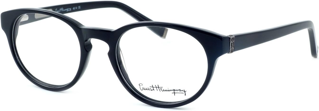 Ernest Hemingway Optical Designer Eyewear :: 4614 (Black) Eyeglasses ; DEMO LENS