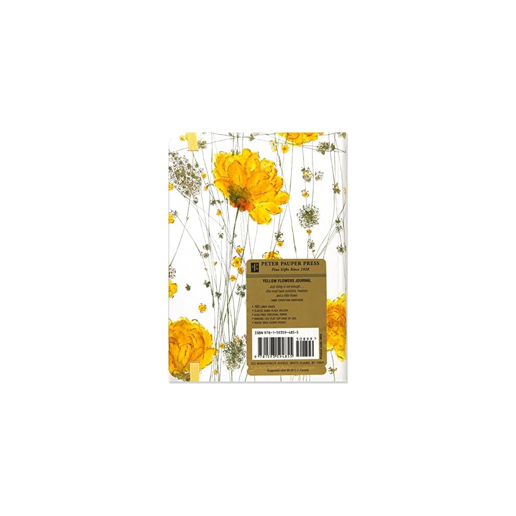 Yellow Flowers Journal (Notebook, Diary) (Small Format Journals) Tiny Journals