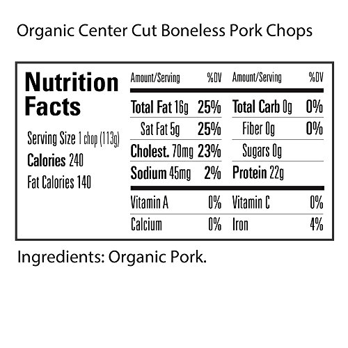 1 Organic+Prairie+Center+Boneless+Chops