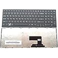 Replacement Keyboard With Frame For Sony VAIO PCG-71811L PCG-71811M PCG-71811W PCG-71911L PCG-71912L PCG71912L PCG-71913L PCG-71914L, US Layout Black Color