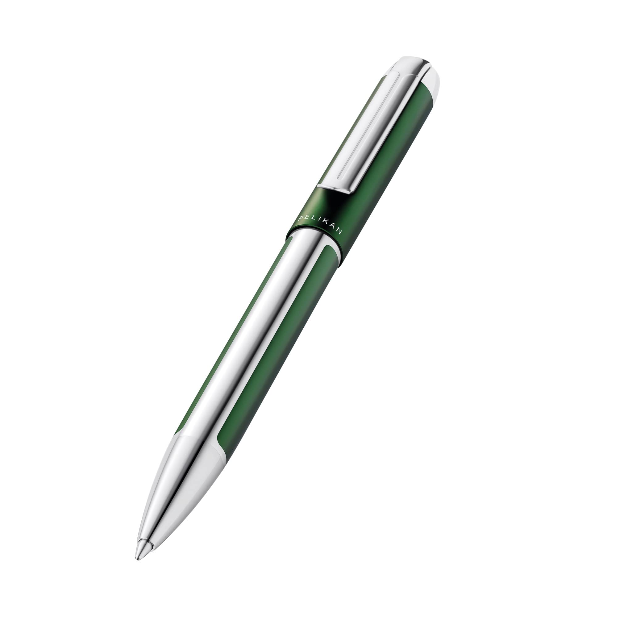 Pelikan Pura Ballpoint Pen - Forest Green - Pack of 1 - Includes 337 Refill