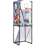 Sport Squad 5-in-1 Multi-Sport Toss Game Set - Play Football, Baseball, Basketball, Soccer, and Darts for Kids Birthday Parties - Lightweight and Portable