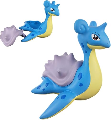 Amazon ポケットモンスター ラプラス 塗装済み スタチュー Pvc Abs製 フィギュア 小物収納可能 内部空間があります 臍繰り金の隠れ場所 貯金箱 青色 フィギュア ドール 通販