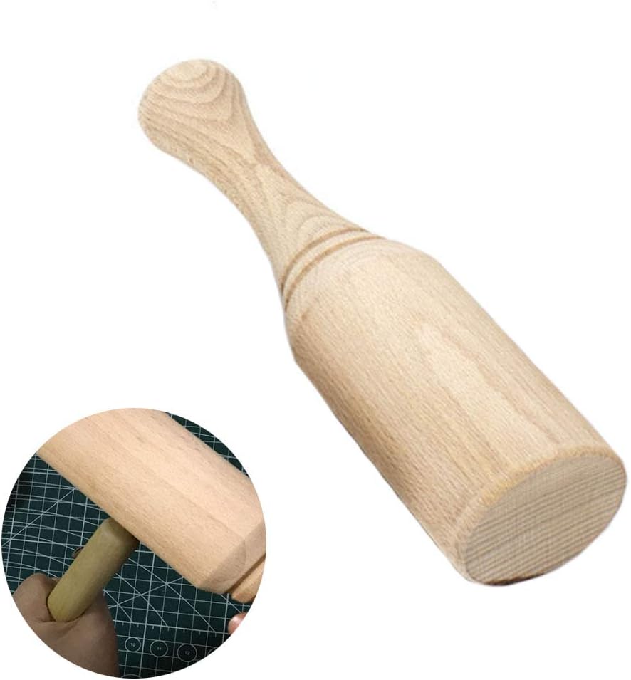 mazzuolo in gomma per la lavorazione della pelle