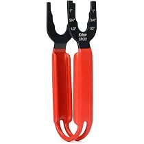Pince De Déconnexion Pour Raccords Push-fit - Taille Multiple (1/2", 3/4", 1") - Pour Tuyaux Cuivre, PEX, CPVC - 12