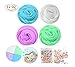 Niolio Fluffy Slime,Fluffy Floam Slime Soft Scented Sludge Stress Relief Toy for Kids and Adult 4 Colors