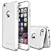 iPhone 6 Case - Ringke SLIM iPhone 6 Case 4.7 " [All Around Protection][Logo-Cut Out LF WHITE] Full Top and Bottom Coverage Premium Dual Coated Hard Case for Apple iPhone 6 4.7 Inch - Eco Package
