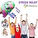 Fluffy Slime,Jumbo Fluffy Floam Slime Stress Relief Toy Scented Sludge Toy for Kids and Adults,Super Soft and Non-sticky about 6 OZ in Container, 4 Colors