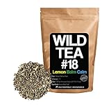 Lemon Balm Loose Leaf Herbal Tea, Organic Mediterranean Lemon Balm Leaves, Wild Tea #18 Lemon Balm Calm by Wild Foods (4 ounce)