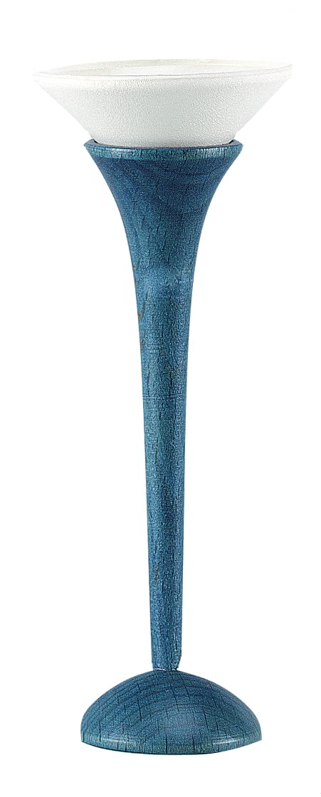 Rulke Rulke010222 Blue Wood Flooring Stool