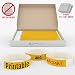 Grandstand 3/4-Inch Tyvek Event Wristbands for easy VIP identification, Neon Orange, 500 Count