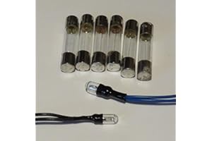 VINTAGE ELECTRONICS Complete Lamp Kit for Marantz 2215B - with 8v 200ma Fuse Lamps