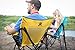 Kijaro Dual Lock Portable Camping Chairs - Enjoy the Outdoors with a Versatile Folding Chair, Sports Chair, Outdoor Chair & Lawn Chair - Dual Lock Feature Locks Position – Ionian Turquoise