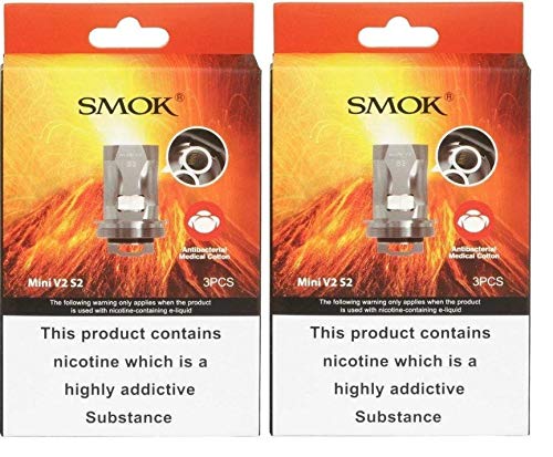 SMOK V8 Mini/Baby V2 S2 Coils 0.15 ohm 2 Packs No Nicotine