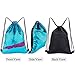 Play Tailor Sequin Drawstring Bag Flip Sequins Backpack Outdoor Sports Bag Dance Bag
