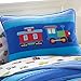 Wildkin Kids Cotton Full Comforter Set – Lightweight, Fits Full Mattress, 2 Pillow Shams Included - Trains, Planes, and Trucks