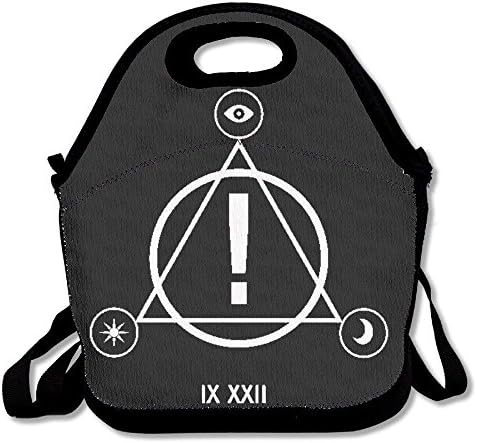 Faverlkujj Panic At The Disco Logo Lunch Bag Tote Handbag