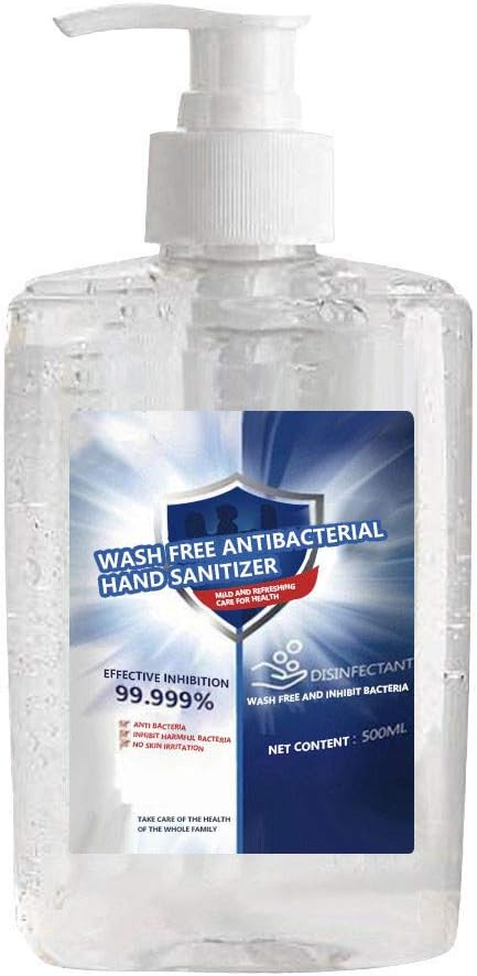 UANGER Hand Wash Tools Hand S-a-n-i-t-i-z-e-r S-a-n-i-t-i-z-ing Hand S-a-n-i-t-i-z-e-r, Hand W-a-s-h Soothing Gel,Bacteriostatic Hand S-a-n-i-t-i-z-e-r,No-wash 300ML (300ML)