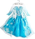 Frozen Princess Elsa Costume Size Medium 7/8