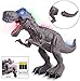 NV Light-up Dinosaur T-rex Toys Boys Kids,Walking & Roaring Battery Operated Dinosaur (Colors May Vary)