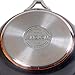 Anolon Nouvelle Copper Hard Anodized Nonstick Frying Pan / Fry Pan / Hard Anodized Skillet with Lid - 10 Inch, Gray