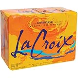 La Croix Sparkling Water, Orange, 12 Ounce (Pack of 12)