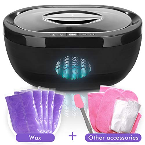 Paraffin Wax Warmer for Hand and Feet Quick-Heating Paraffin Wax Machine ECBASKET Paraffin Wax Bath Spa Kit for Smooth Soft Skin Moisturizing System