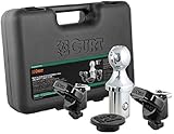 CURT 60618 Gooseneck Ball and Safety Chain Anchor Kits for Dodge Ram