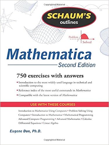 Schaum's Outline of Mathematica, Second Edition (Schaum's Outlines) Schaum's Outline of Mathematica, Second Edition (Schaum's Outlines)