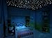 Aurora 600 Glow in the Dark Stars with 600 Micro Stars, 3 Colors (200 Blue, 200 Light Blue and 200 Green), 3 Sizes (Large, Medium and Small)