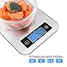 Digital Kitchen Food Scale, Small Cooking Scale with Stainless Steel Panel, Fast Unit Switching Kitchen Weighing Scale, Holds Up to 11 Ibs/5 Kg (Silver)