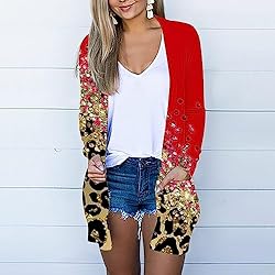 Apricot Sweaters for Women 3/4 Sleeve Cardigan