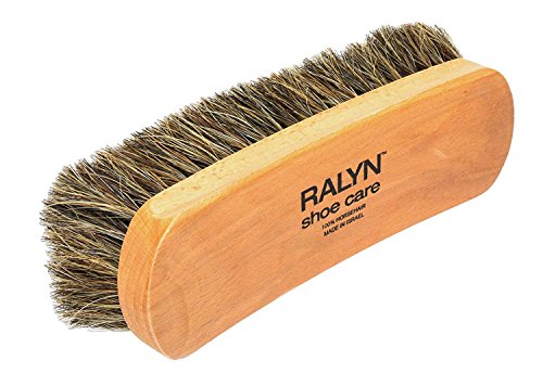 Ralyn Professional Shine Brush. For Boots and Shoes Brush Buffer Dark Bristles