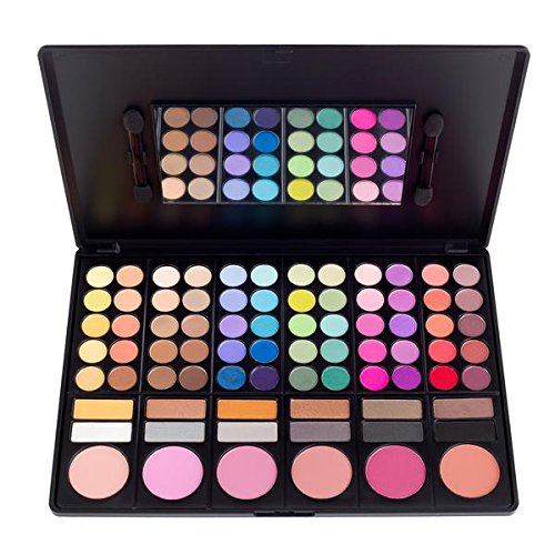Coastal Scents - 78 Eye Shadow & Blush Palette New Boxed PL-003 by COASTAL SCENTS 78 EYE SHADOW & BLUSH PALETTE NEW BOXED