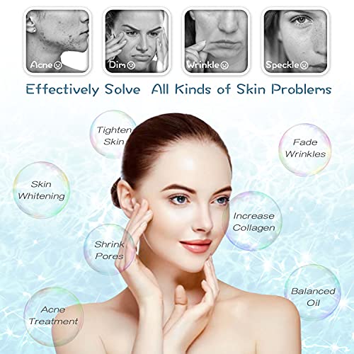 HXDZFX LED Light Therapy Mask 7 Color LED Face Mask Light Therapy