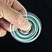 Tenergy Heavy Duty Solid Brass Copper Premium Finger Spinner, R188 Bearing, 4 to 5 Minutes Spinning, Chrome Finish, Silver Color