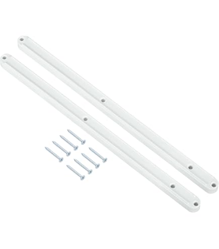 Lot De 10 Glissières De Tiroir En Plastique Léger à Installation Facile