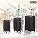 Luggage Sets 3 Piece Suitcase Spinner Travel Carry Eco-friendly with Password Lock Lightweight Durable