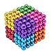 Sea Plan 216 Pcs 5MM Magnetic Ball Set for Office Stress Relief,Desk Sculpture Toy Perfect for Crafts,Colorful Buildable Sculpture Toys