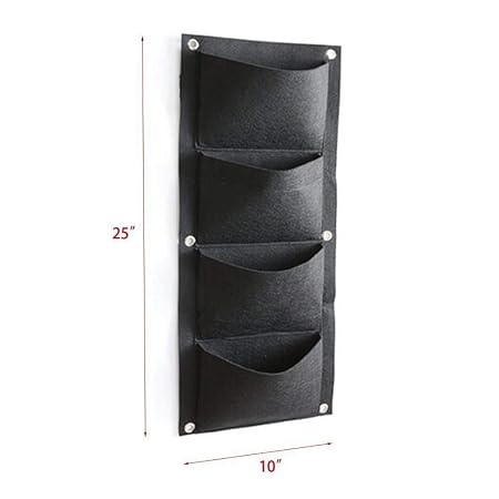 Smallpocket Bolsa De Siembra Fieltro Vertical Bolsa Crecimiento 4 ...