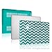 TOP CASE Chevron Series Rubberized Hard Case Compatible MacBook Pro 15